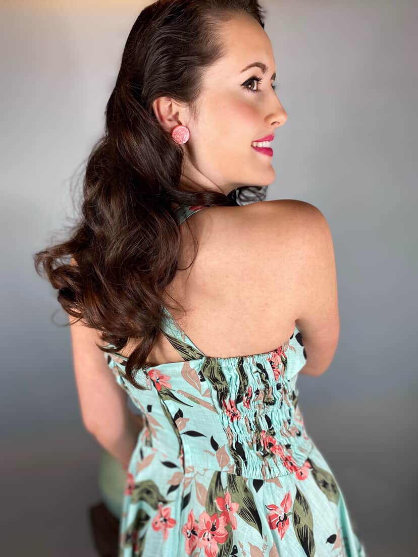 Bali Hai Dress - Bamboo Garden - Lorelei's Vintage