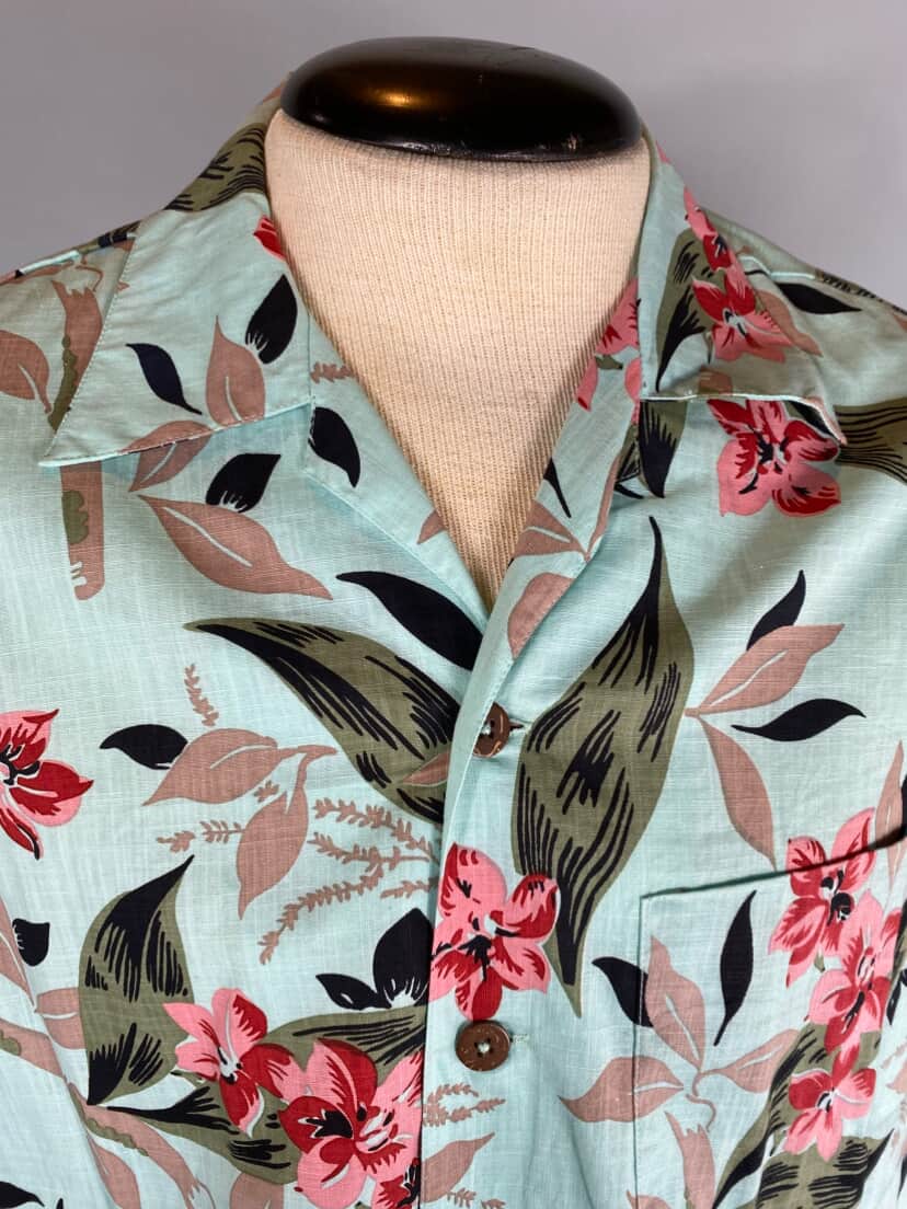 Lorelei’s Vintage Jungle Cove Aloha Shirt – Men’s Tiki Hawaiian Shirt – Bamboo Garden - Lorelei's Vintage
