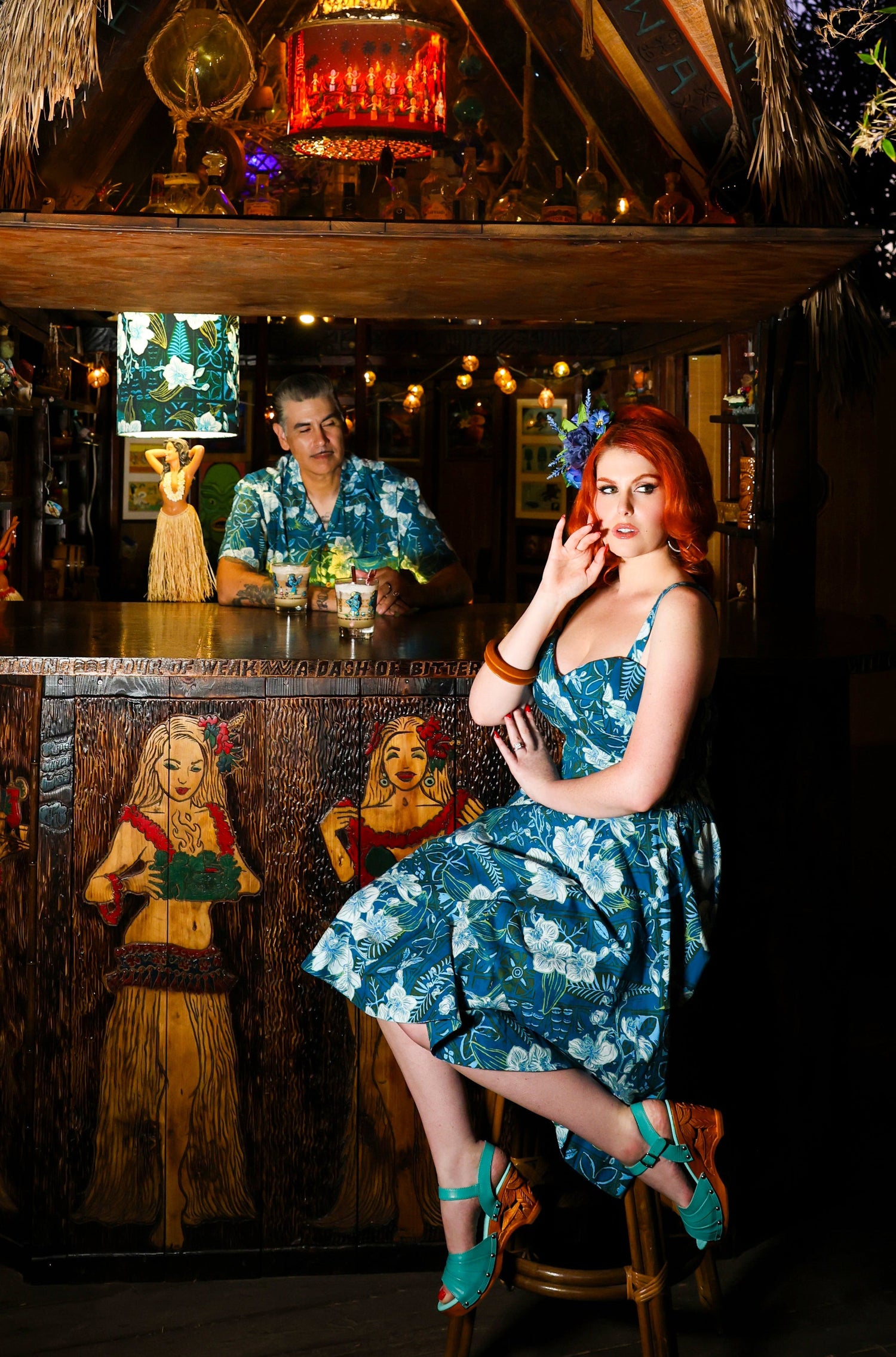 The Royal Orchid Collection - Lagoon - Lorelei's Vintage