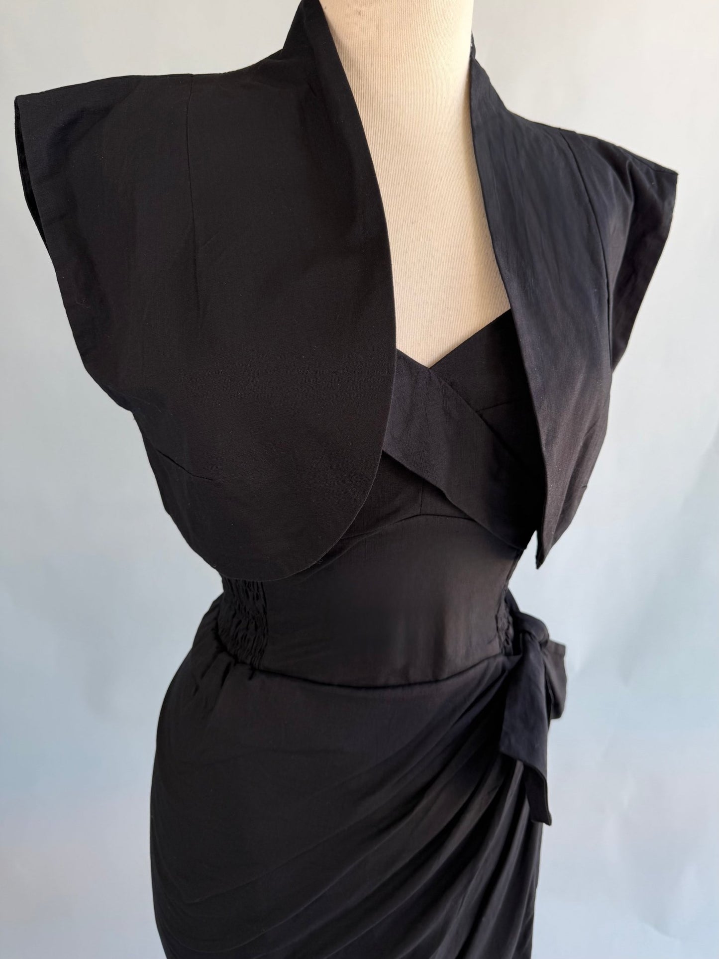 Bali Hai Bolero- Jet Black - Lorelei's Vintage