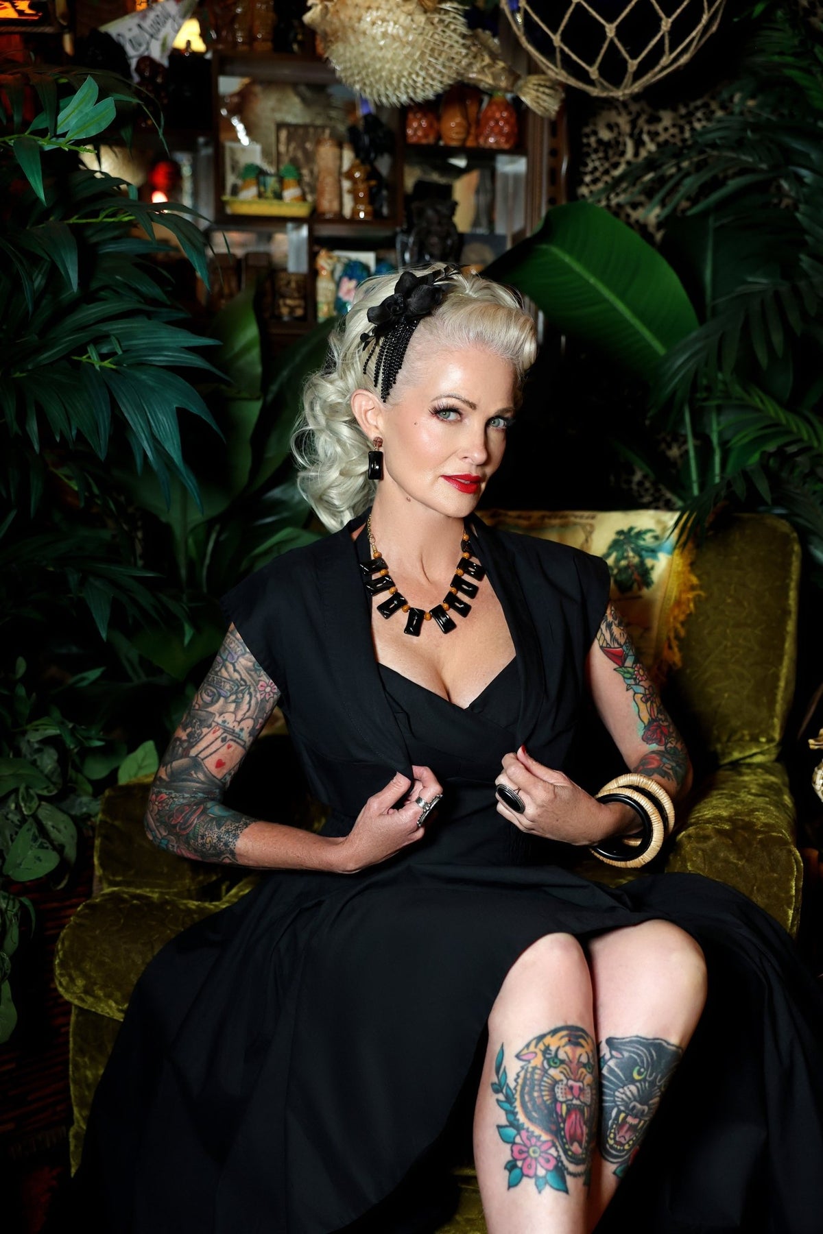 Bali Hai Bolero- Jet Black - Lorelei's Vintage
