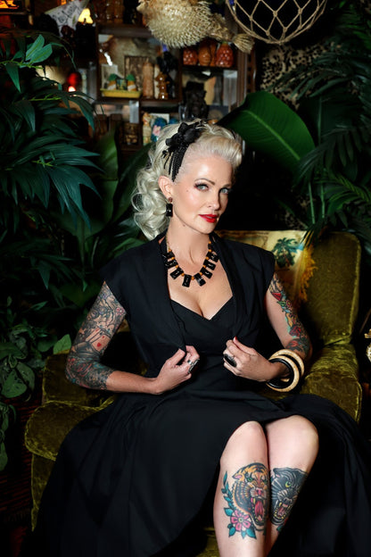 Bali Hai Bolero- Jet Black - Lorelei's Vintage