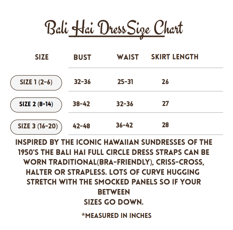 Bali Hai Dress - Modern Tiki - Lorelei's Vintage