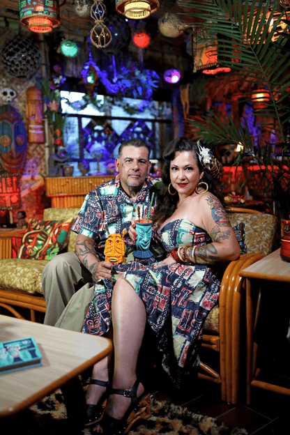 Jungle Cove Aloha Shirt - Modern Tiki - Lorelei's Vintage