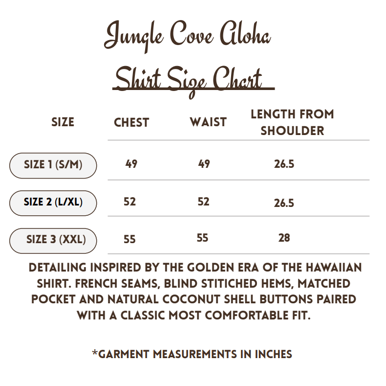 Jungle Cove Aloha Shirt - Modern Tiki - Lorelei's Vintage