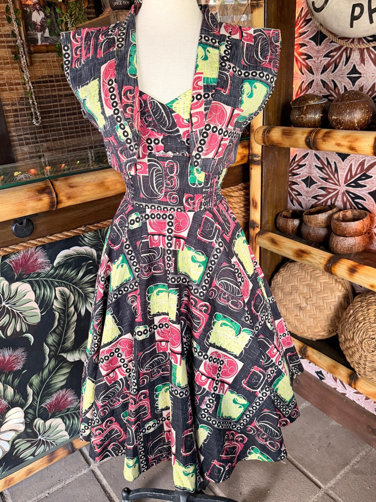 Lorelei’s Vintage Bali Hai Dress – Modern Tiki - Lorelei's Vintage