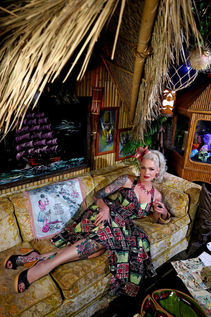 Lorelei’s Vintage Bali Hai Dress – Modern Tiki - Lorelei's Vintage