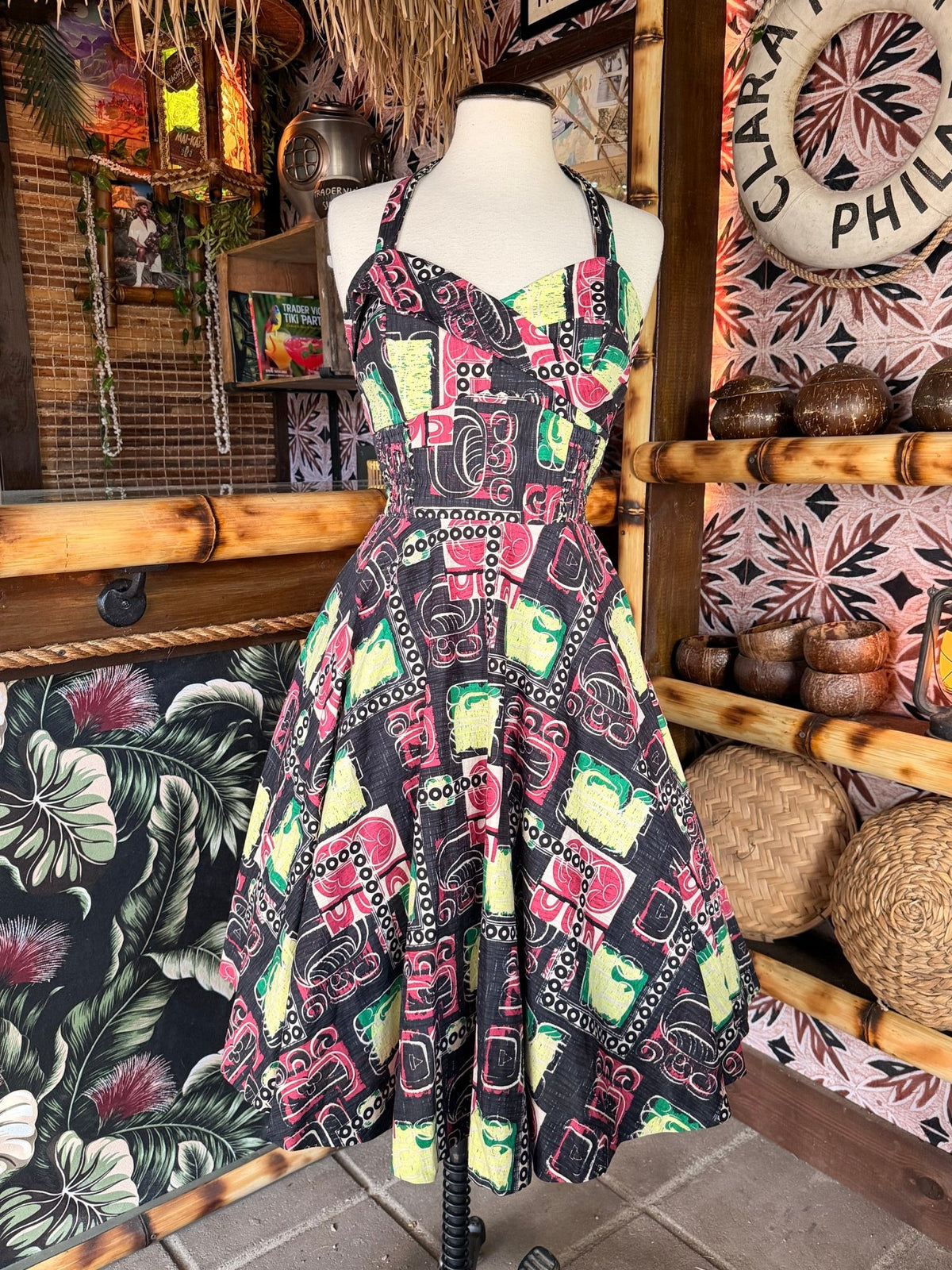 Lorelei’s Vintage Bali Hai Dress – Modern Tiki - Lorelei's Vintage