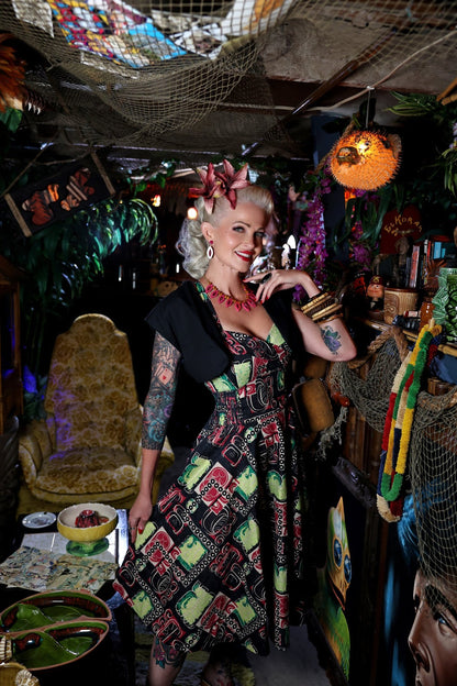 Lorelei’s Vintage Bali Hai Dress – Modern Tiki - Lorelei's Vintage