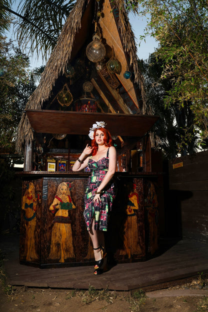Lorelei's Vintage Bali Hai Sarong Dress- Modern Tiki - Lorelei's Vintage