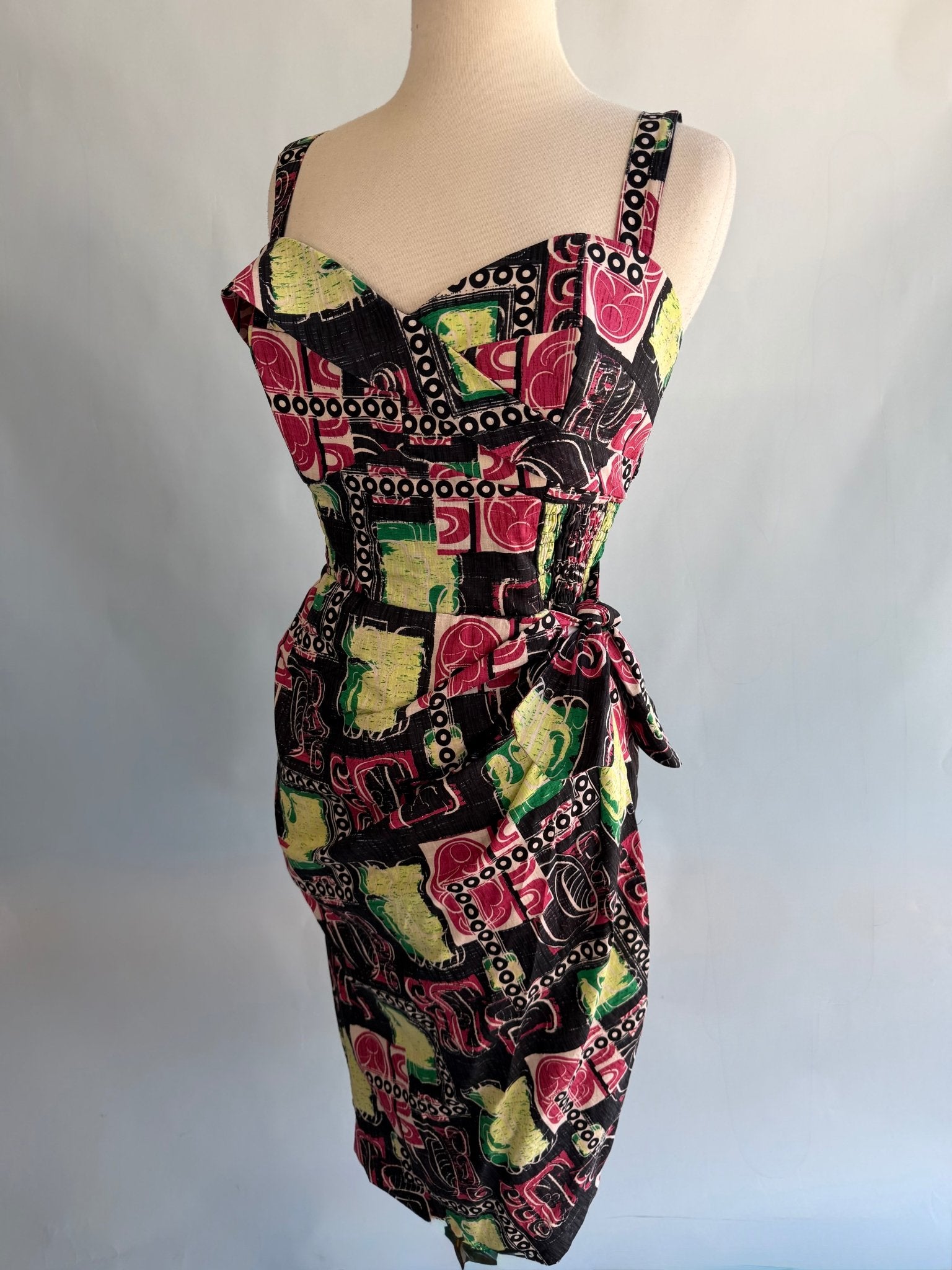 Lorelei's Vintage Bali Hai Sarong Dress- Modern Tiki - Lorelei's Vintage
