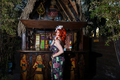 Lorelei's Vintage Bali Hai Sarong Dress- Modern Tiki - Lorelei's Vintage