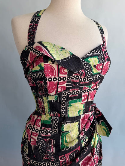 Lorelei's Vintage Bali Hai Sarong Dress- Modern Tiki - Lorelei's Vintage